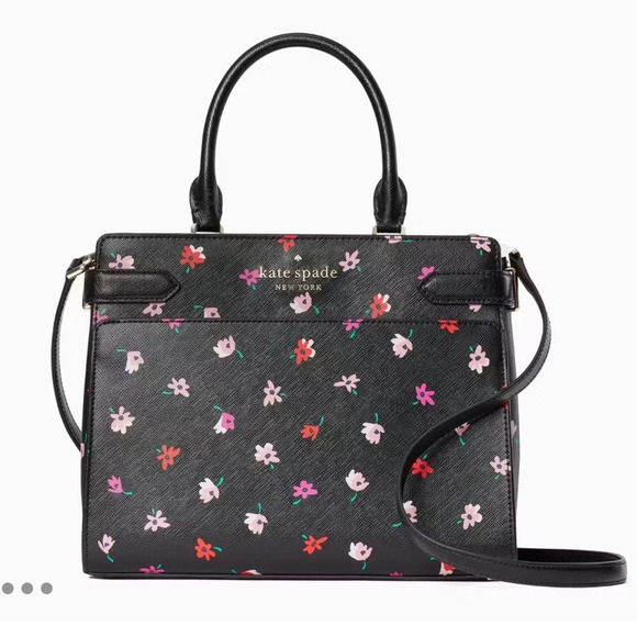 Kate Spade Staci Ditsy Buds Medium Satchel